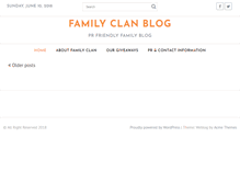 Tablet Screenshot of familyclan.info